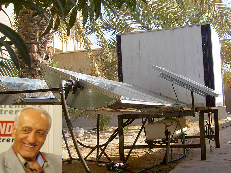 ساخت آب شیرین کن خورشیدی با الهام از طبیعت