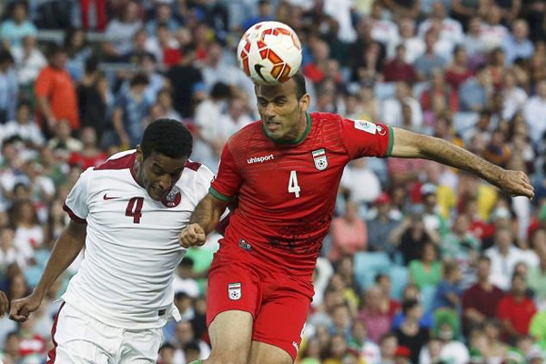 تساوی بدون گل ایران و قطر در نیمه اول