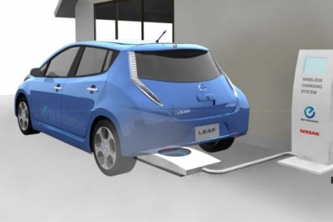 ساخت سیستم وایرلس شارژ خودروهای برقی در ژاپن