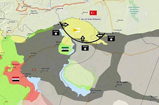 کردستان عراق به کوبانی نیرو اعزام می کند