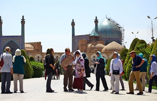 ورود سومین قطار گردشگران خارجی به اصفهان