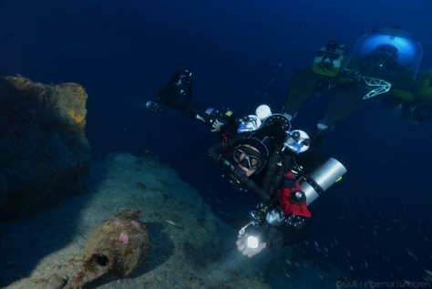 کشف کشتی باستانی در عمق ۱۲۵ متری دریا