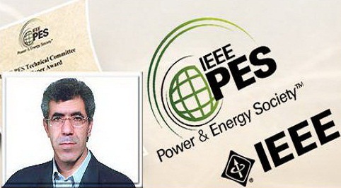 جایزه مقاله برتر سال 2014 انجمن جهانی برق و انرژی به استاد ایرانی رسید