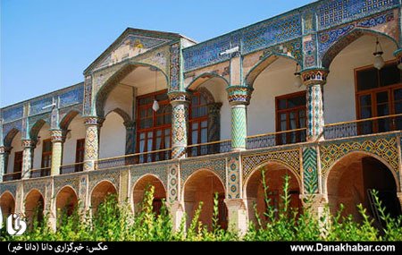 عمارت مفخم بزرگترین و شاخص‌ترین اثر معماری دوره قاجار در خراسان شمالی