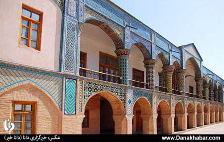 عمارت مفخم بزرگترین و شاخص‌ترین اثر معماری دوره قاجار در خراسان شمالی