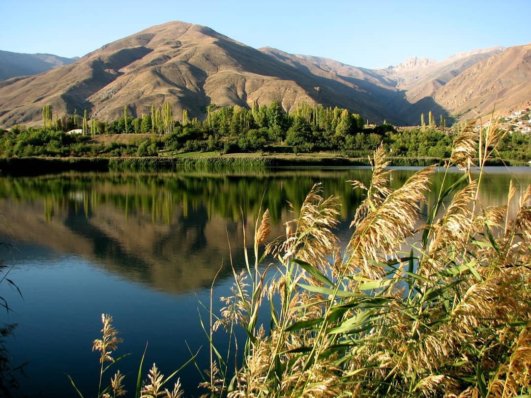 دریاچه ای بر بام قزوین