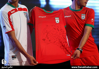 مراسم رونمایی از پیراهن تیم ملی در جام جهانی