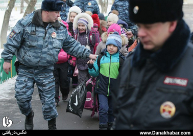  حمله تروریست ها به یک مدرسه ابتدایی در مسکو 
