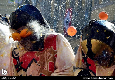 فستیوال سالانه چنگ پرتقال در تورین ایتالیا