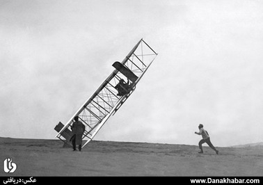 آزمایش ناموفق هواپیمای برادران رایت. 14 دسامبر 1903
