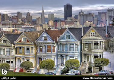 سان فرانسیسکو آمریکا
در این شهر بعضی از قسمتها مانند رنگین کمان می درخشد