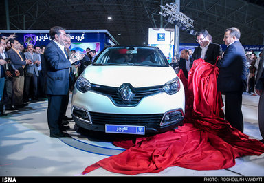 رونمایی از محصولات جدید ایران خودرو در نمایشگاه تبریز
