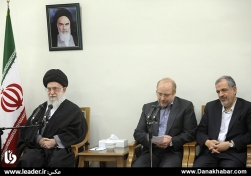 دیدار اعضای شورای شهر، شهردار و مسوولان شهرداری تهران با رهبر معظم انقلاب