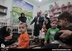 بازدید معاون رییس جمهور از آسایشگاه نگهداری کودکان بی سرپرست خوزستان