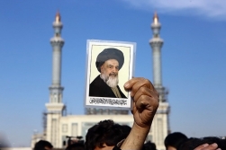 تشییع پیکر آیت الله محمد باقر موحد ابطحی