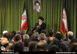 دیدار مدیران، متخخصان و کارشناسان سازمان انرژی اتمی با مقام معظم رهبری