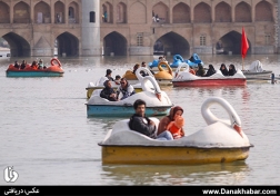 قایق‌ها دوباره به زاینده رود‎ افتادند