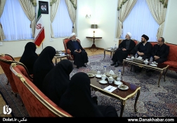 دیدار ریاست جمهوری با خانواده محترم حضرت آیت الله مهدوی کنی
