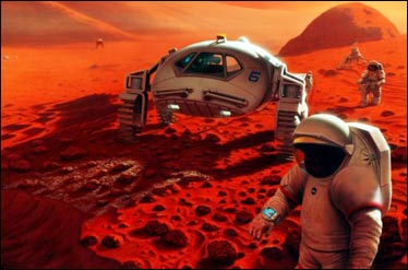 ساکنان آینده مریخ هم به شبکه اینترنت دسترسی دارند