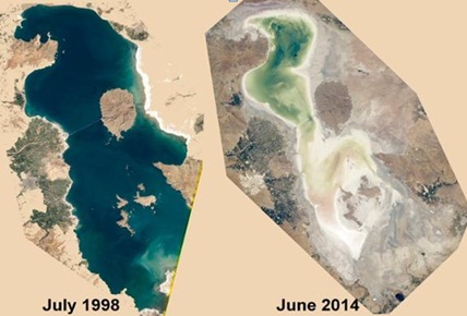 مدیریت نامناسب عامل خشکی دریاچه ارومیه است نه خشکسالی