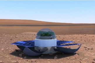 احداث باغ فضایی در مریخ