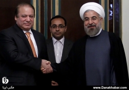 دیدار روحانی و نواز شریف