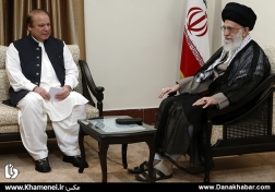 دیدار نخست وزیر پاکستان با مقام معظم رهبری