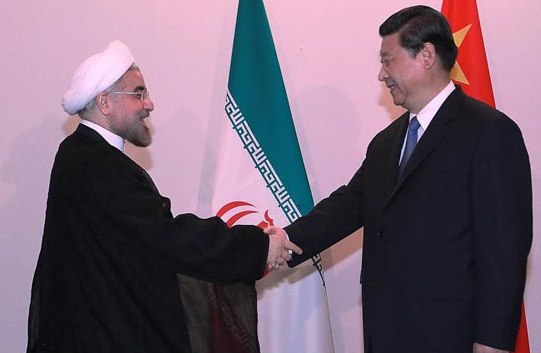 روسای جمهوری ایران و چین دیدار و گفت و گو کردند