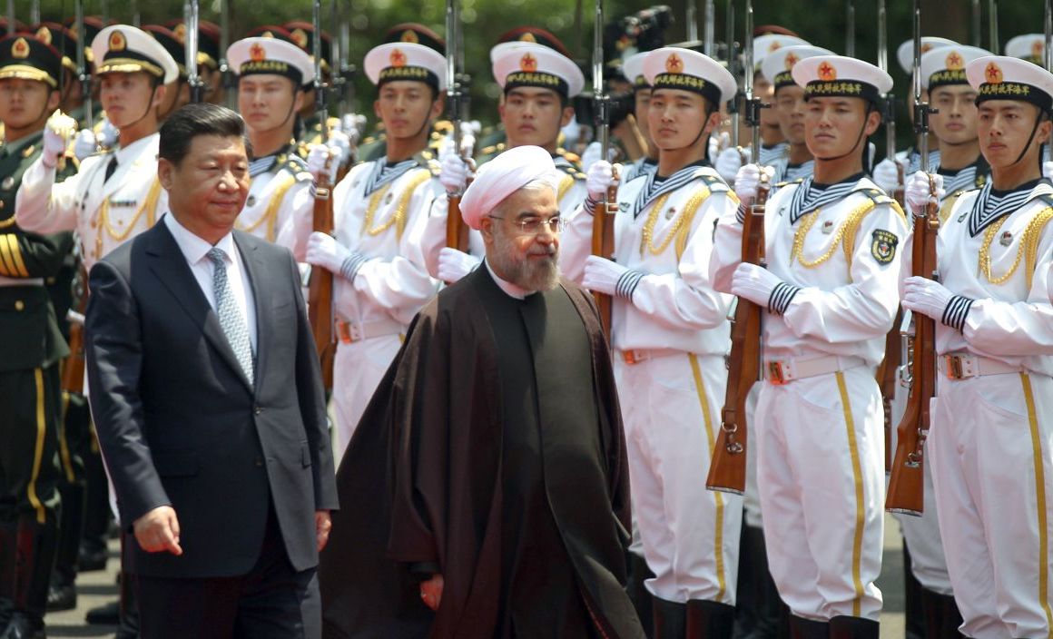 استقبال رسمی رییس جمهور چین از دکتر روحانی