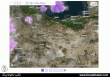 توفان تهران چگونه شکل گرفت؟ / عکس ماهواره ای از مسیر حرکت توفان سیاه در پایتخت