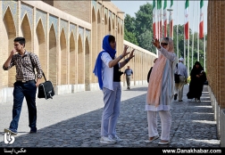 استقبال گردشگران خارجی از جاذبه‌های گردشگری ایران