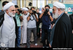 مجلس ترحیم آیت الله محمد محمدی گیلانی