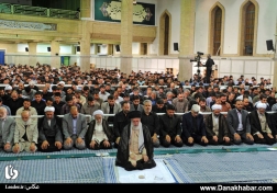 مراسم سوگواری مولای متقیان امام علی(ع) در حضور رهبر معظم انقلاب