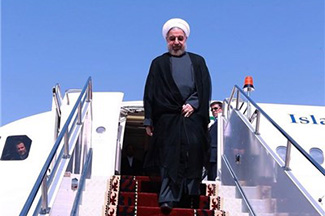 روحانی به شهرکرد رفت