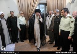 دیدار فرماندهان عالی‌رتبه نظامی و انتظامی به‌مناسبت هفته دفاع مقدس با مقام معظم رهبری