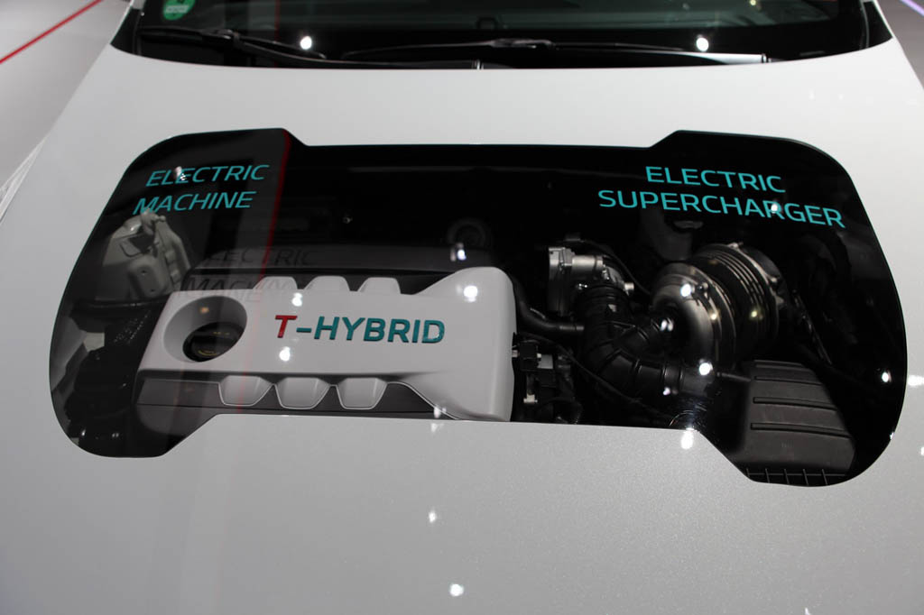 کانسپت کیا اپتیما T-Hybrid در پاریس