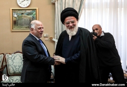 دیدار نخست وزیر عراق با آیت الله هاشمی شاهرودی