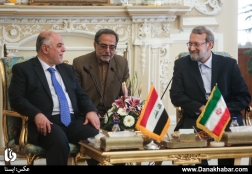 دیدار نخست وزیر عراق با رییس مجلس شورای اسلامی