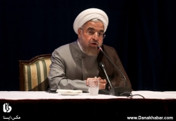 نشست خبری رییس جمهوری با رسانه های بین المللی در نیویورک