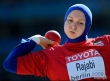 لیلا رجبی پرتاب گر وزنه ایران نقره گرفت/ اولین مدال تاریخ بانوان ایران در دوومیدانی بازیهای آسیایی رقم خورد