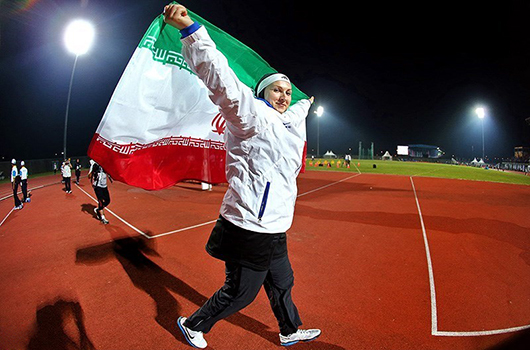 نخستین مدال آور دوومیدانی بانوان ایران که محصول استعدادیابی مدارس بلاروس است نخستین مدال آور دوومیدانی بانوان ایران که محصول استعدادیابی مدارس بلاروس است