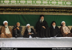 اولین شب مراسم عزاداری حضرت اباعبدالله الحسین علیه السلام در حسینیه امام خمینی(ره)