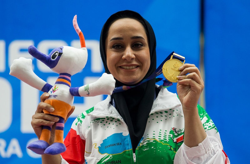 ساره جوانمردی بهترین ورزشکار زن سال آسیا شد
