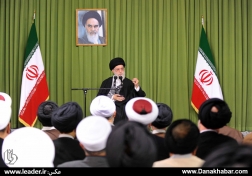 دیدار شرکت‌کنندگان کنگره جهانی جریان‌های تکفیری از دیدگاه علمای اسلام با مقام معظم رهبری