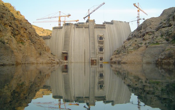 ساخت 109 سد در نقاط مختلف ایران