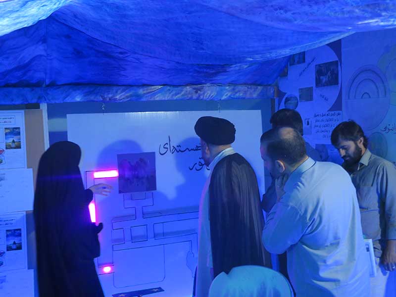 افتتاح نمایشگاه دومینوی حیات