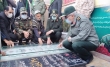 حضور سرلشکر باقری بر مزار سپهبد سلیمانی