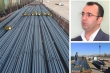 صادرات ریلی میلگردهای مجتمع فولاد بافق به عراق