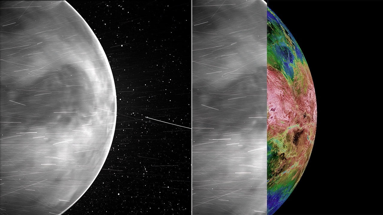 اولین تصاویر مرئی از سطح سیاره زهره ثبت شد