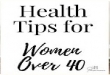 چند یادآوری مهم به زنان بالای ۴۰ سال